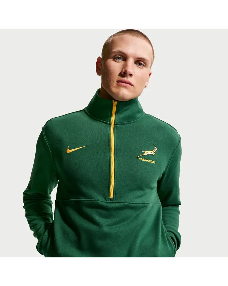 Nike Springboks  Pullover mit Halbreißverschluss (Herren) - Grün Grün