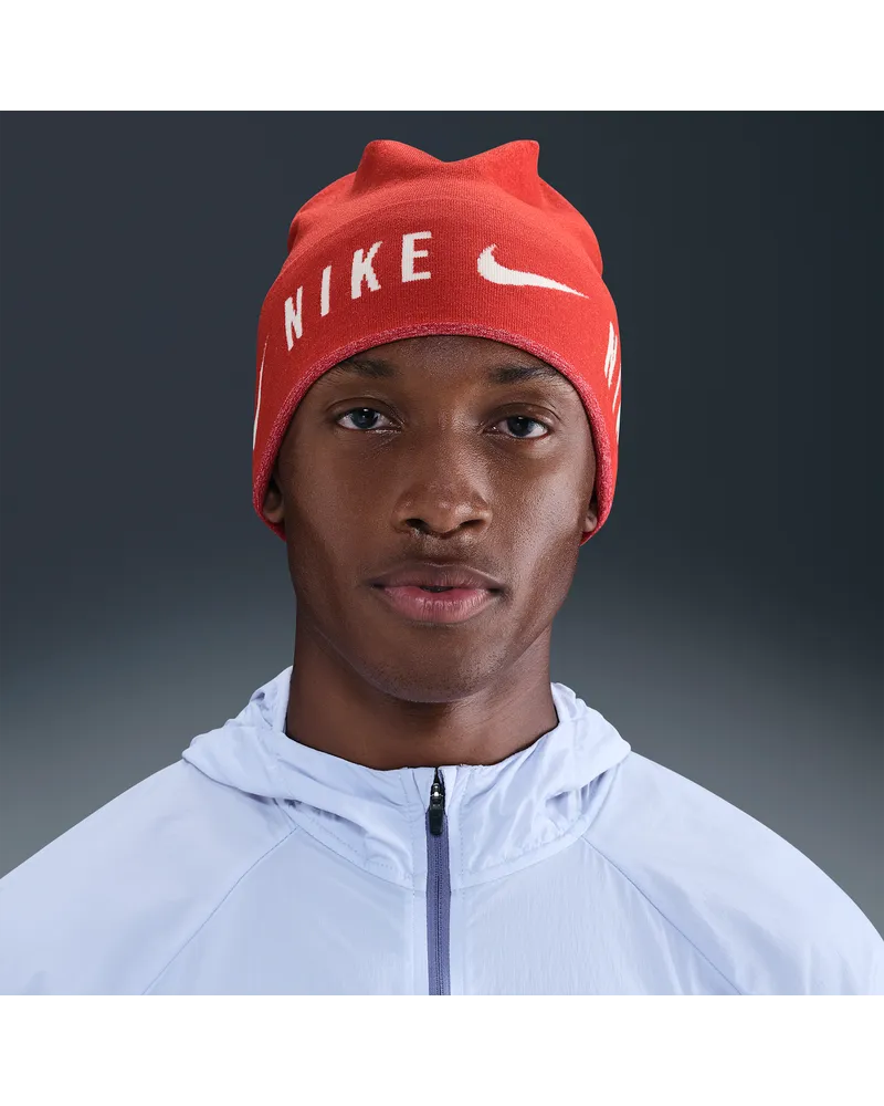 Nike Trail Dri-FIT Lauf-Beanie - Rot Rot