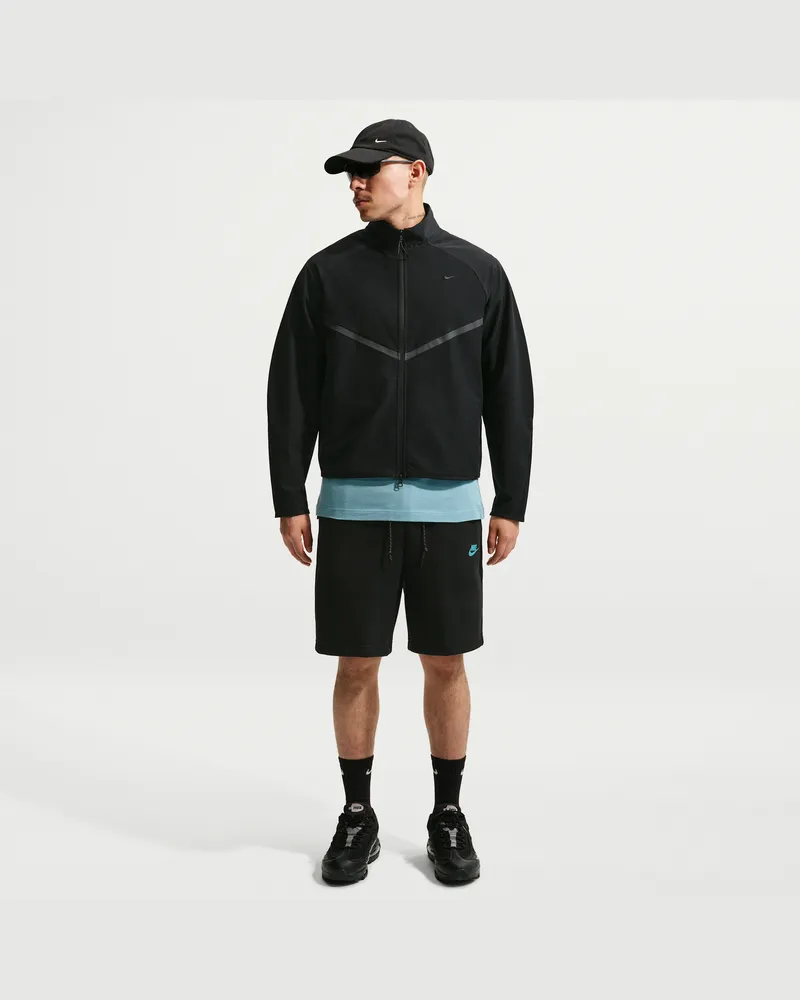 Nike Tech Fleece-Shorts (Herren) - Schwarz Schwarz