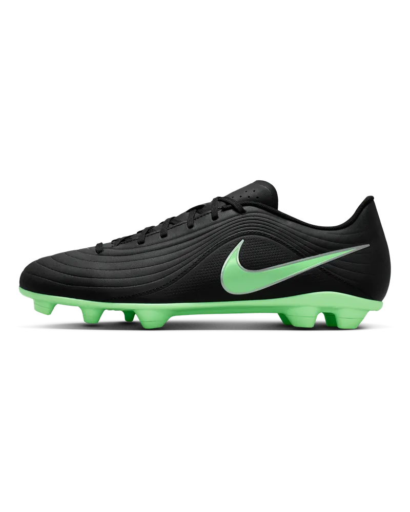 Nike Tiempo Maestro Club Low-Top-Fußballschuh für verschiedene Böden - Schwarz Schwarz