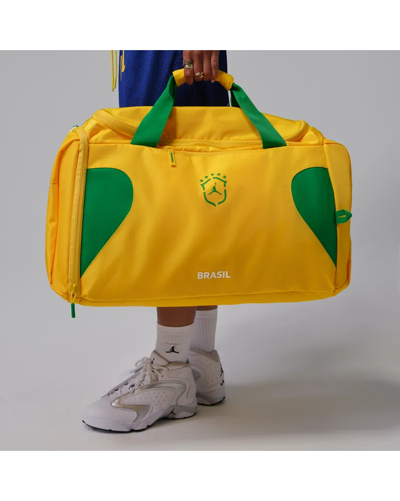 Jordan Brasilien Sporttasche (68,8 l) - Gelb Gelb