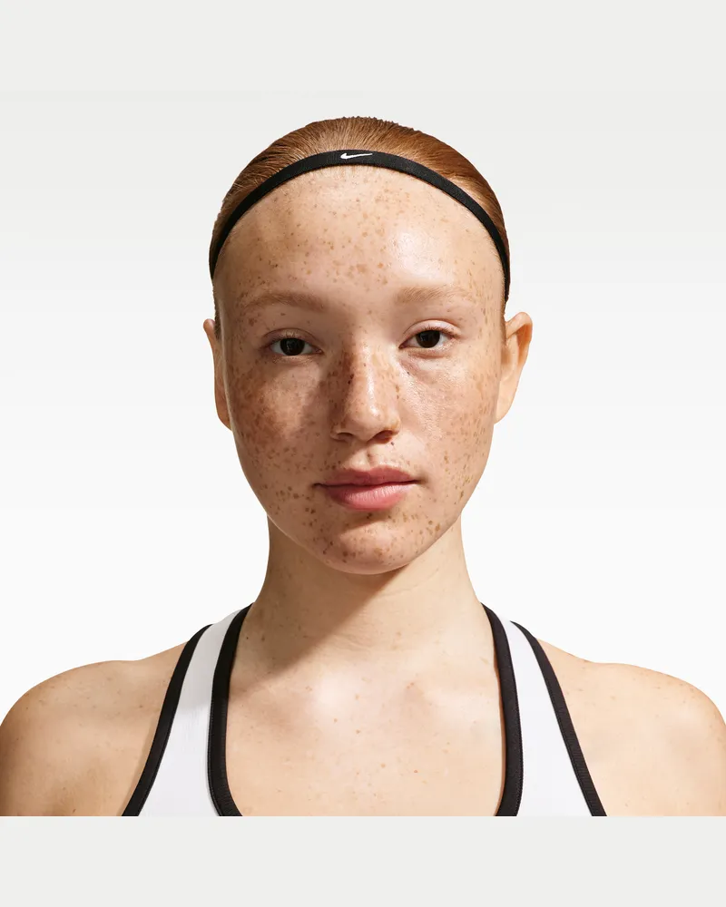 Nike Flex Stirnbänder (6er-Pack) - Schwarz Schwarz