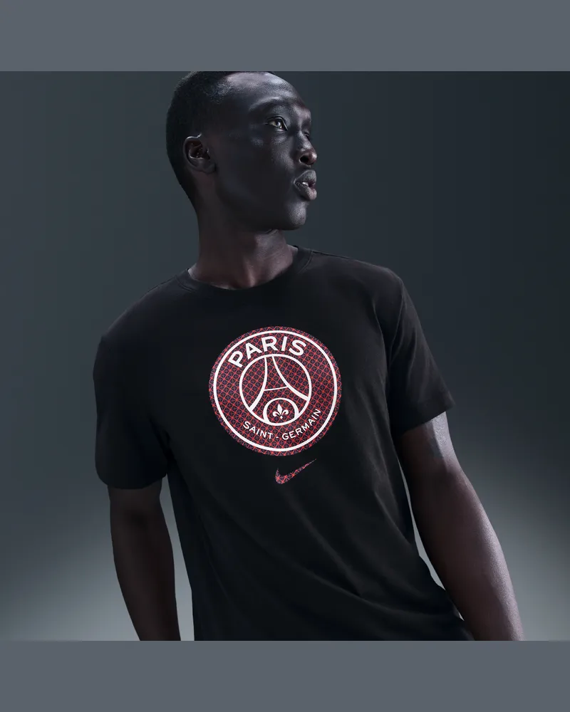 Nike Paris Saint-Germain  Fußball-T-Shirt (Herren) - Schwarz Schwarz