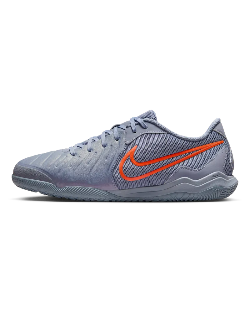 Nike Tiempo Legend 10 Academy Low Top Fußballschuh für Hallen- und Hartplätze - Blau Blau