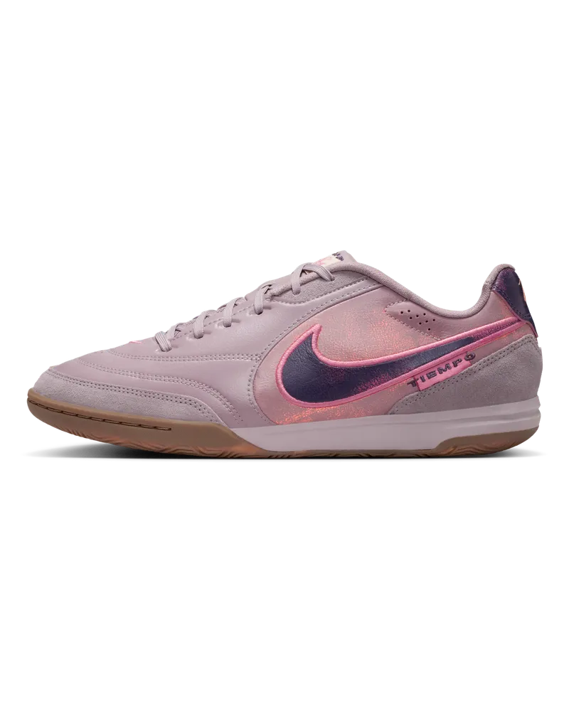 Nike Tiempo Streetgato PRM Low-Top-Fußballschuh für Hallen- und Hartplätze - Grau Grau