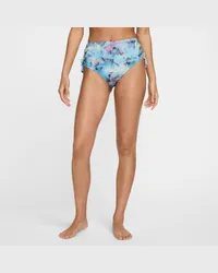 Nike Swim Bikinihose zum Schnüren für Damen - Blau Blau