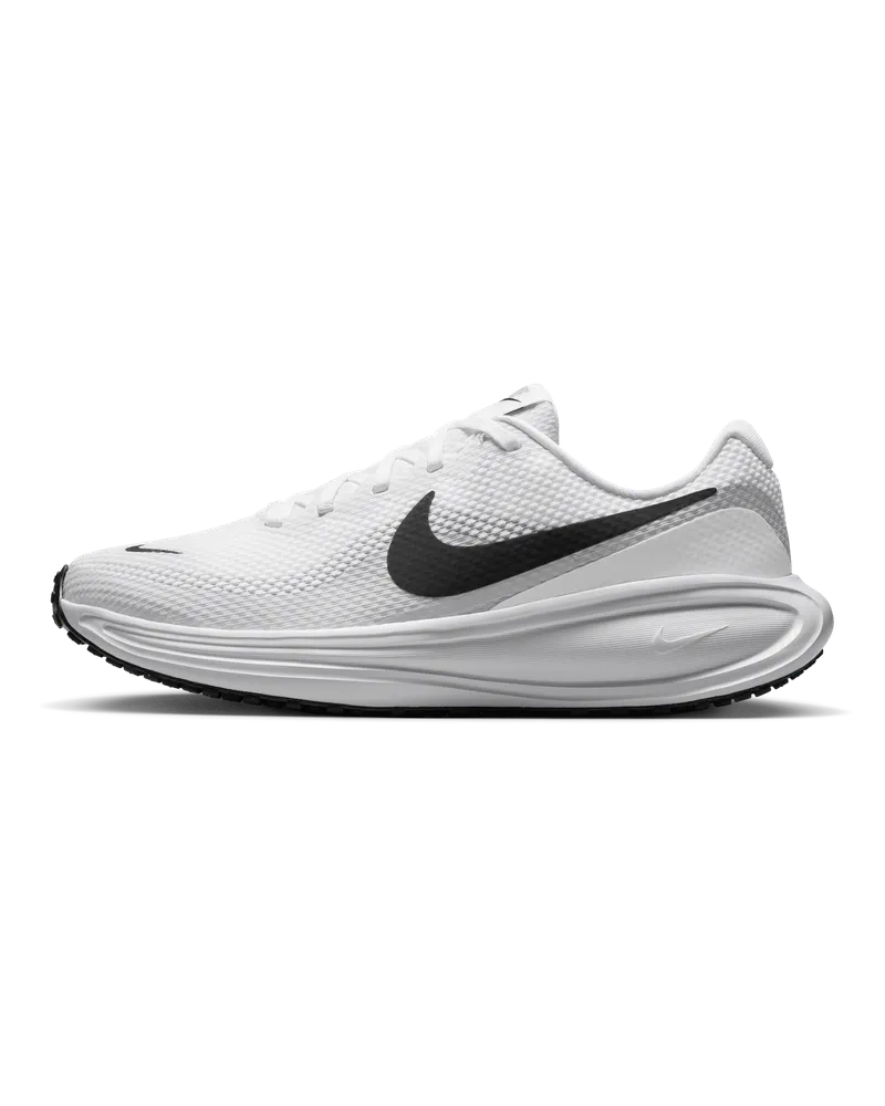 Nike Revolution 8 Straßenlaufschuh (Damen, extraweit) - Weiß Weiß
