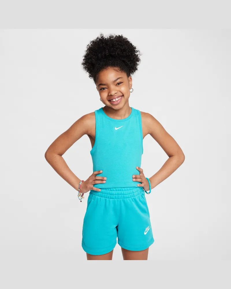 Nike Sportswear geripptes Tanktop (Mädchen) - Grün Grün