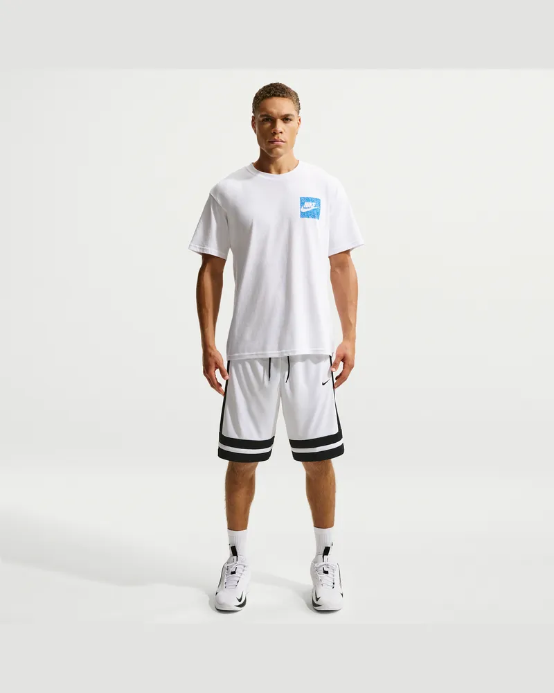Nike Dri-FIT Game Classic Basketballshorts (ca. 25,5 cm) (Herren) - Weiß Weiß