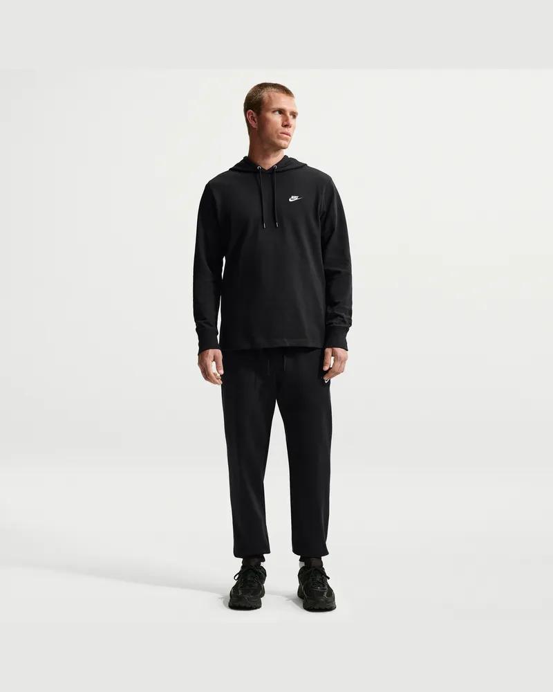 Nike Club Herren-Strick-Jogginghose - Schwarz Schwarz