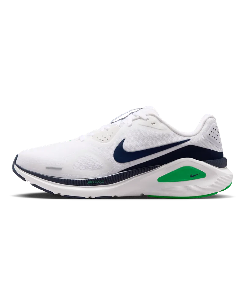 Nike Structure 26 Straßenlaufschuh (Herren) - Weiß Weiß