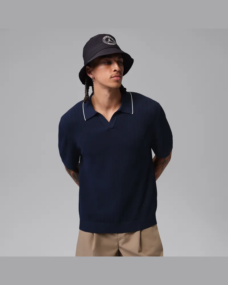 Jordan Sport Golf-Poloshirt aus Strickmaterial (Herren) - Blau Blau