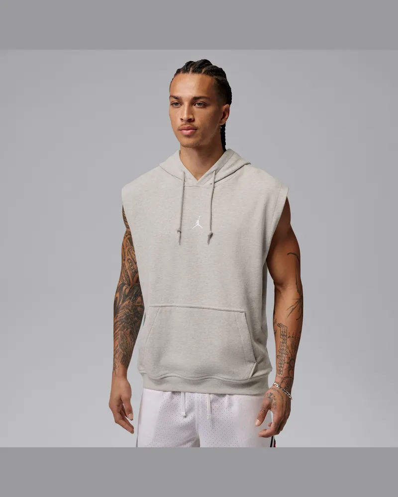 Jordan Sport Crossover ärmelloser Hoodie mit Dri-FIT-Technologie (Herren) - Grau Grau