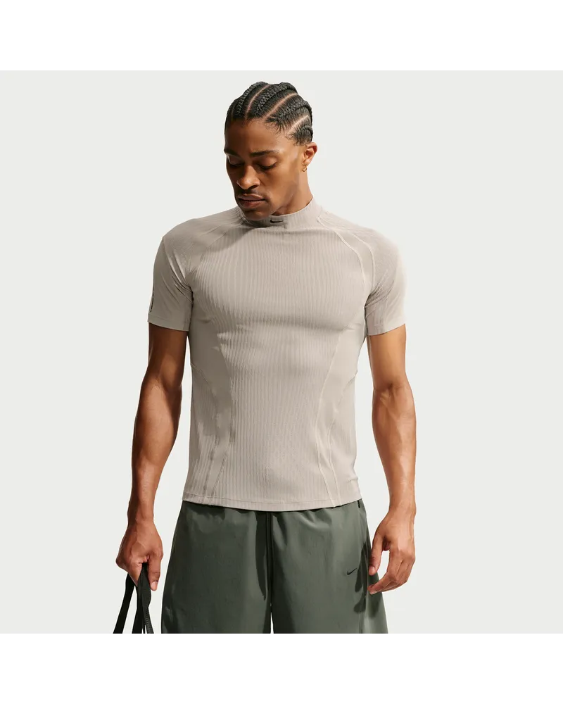 Nike Tech Dri-FIT ADV-Kurzarmshirt (Herren) - Grau Grau