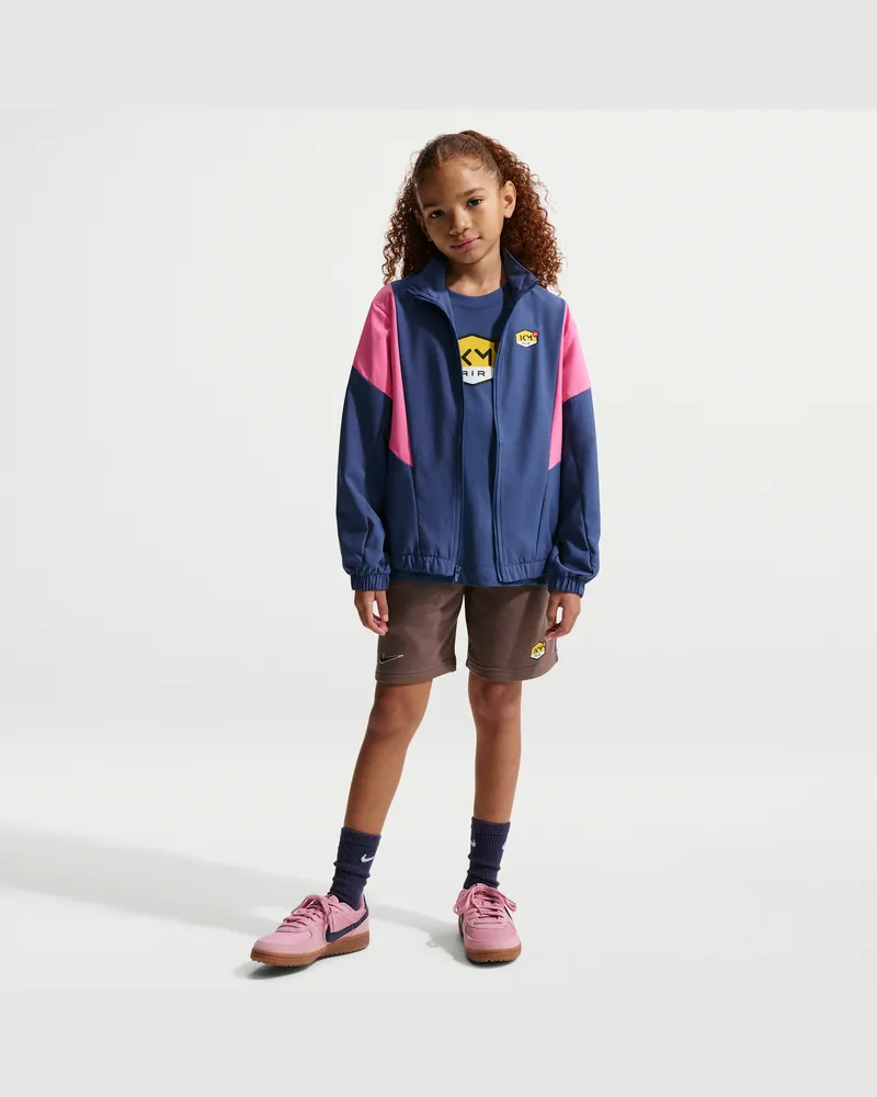 Nike Kylian Mbappé Club Fleece Fußball-Shorts (ältere Kinder) - Braun Braun