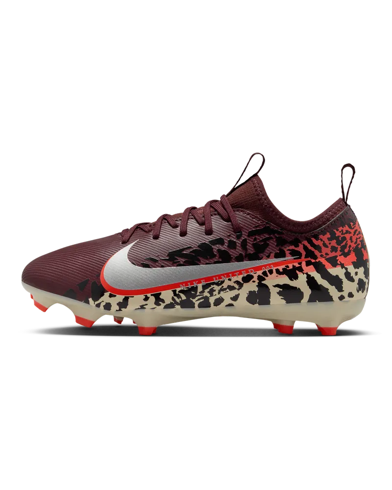 Nike United Jr. Mercurial Vapor 16 Academy Low-Top-Fußballschuh für verschiedene Böden (ältere Kinder) - Rot Rot