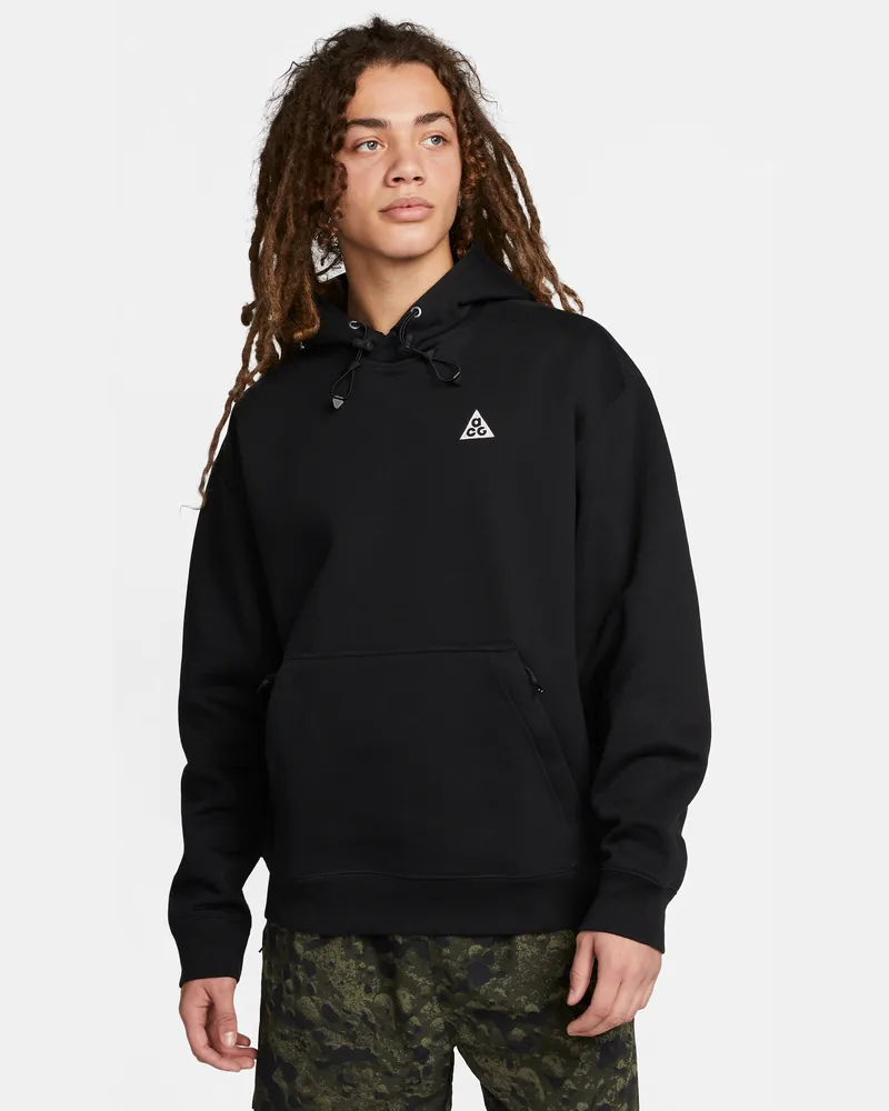 Nike ACG "Tuff Fleece" Hoodie - Schwarz Schwarz