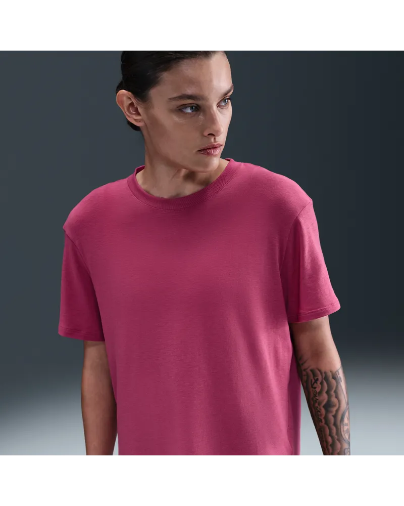 Nike One Relaxed Dri-FIT-Kurzarmshirt für Damen - Lila Lila