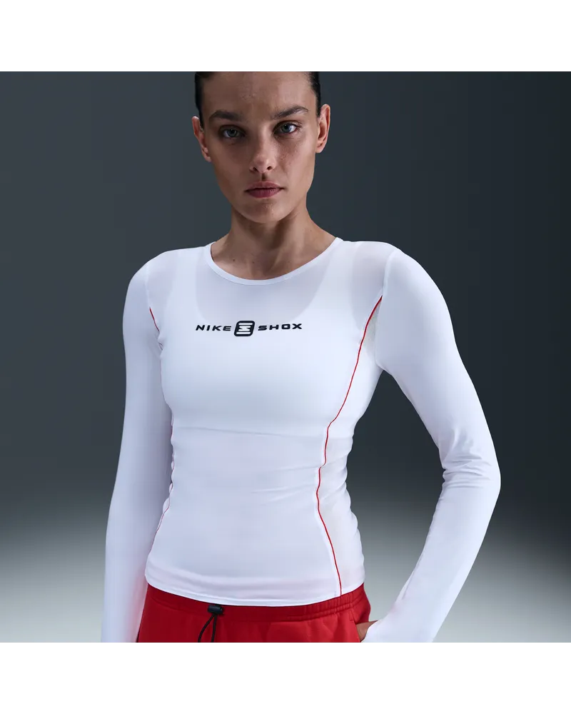Nike Sportswear Shox Longsleeve für Damen - Weiß Weiß