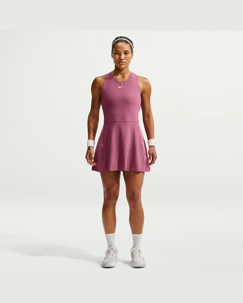 Nike Victory Dri-FIT Tenniskleid (Damen) - Rot Rot