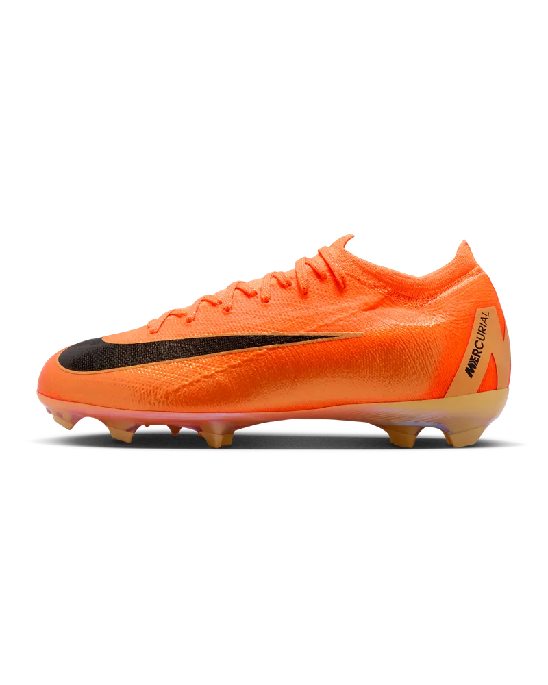 Nike Jr. Mercurial Vapor 16 Pro "Déjà Vu" Low-Top-Fußballschuh für normalen Rasen (ältere Kinder) - Orange Orange