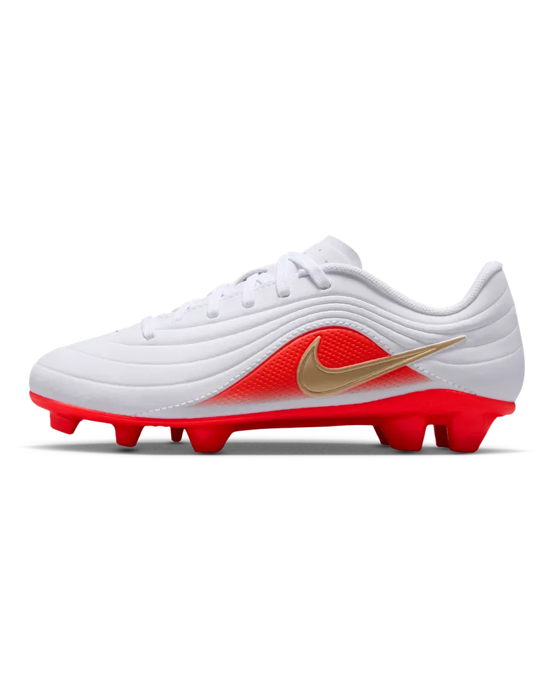 Nike Jr. Tiempo Maestro Club Low-Top-Fußballschuh für verschiedene Böden (jüngere Kinder) - Weiß Weiß