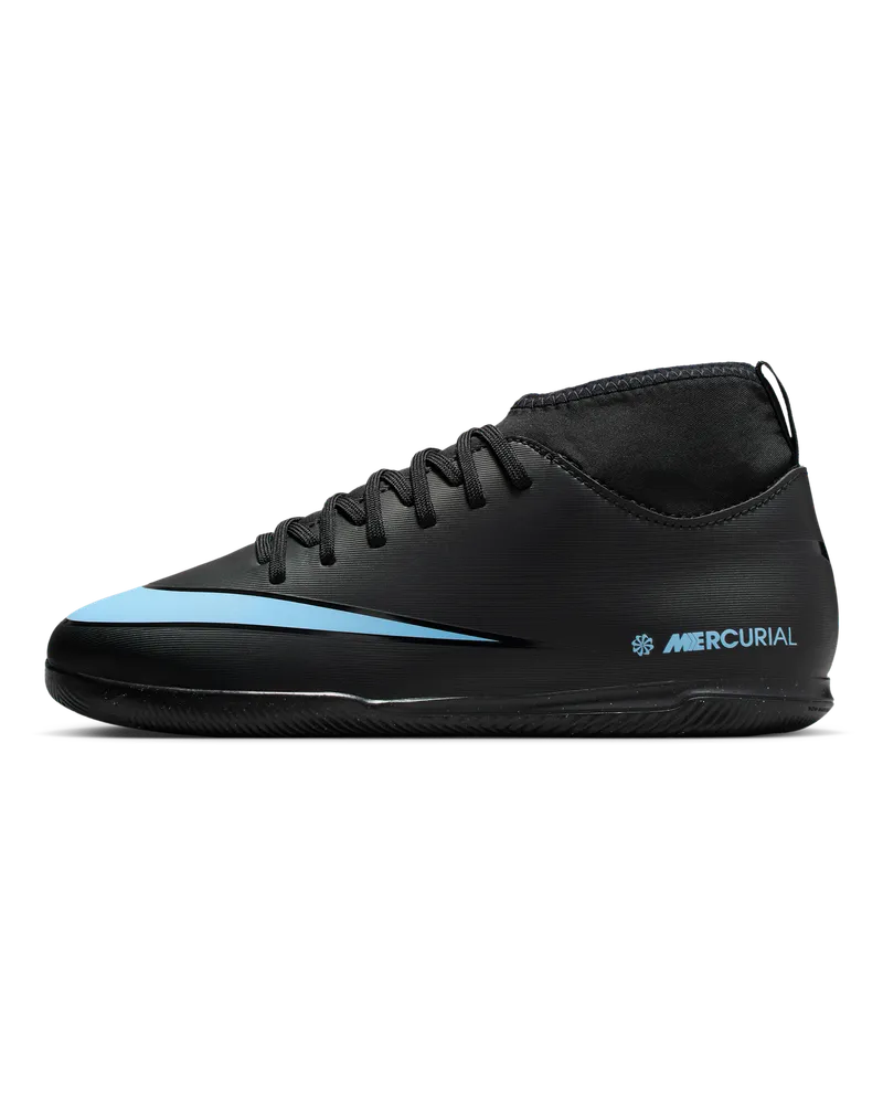 Nike Jr. Mercurial Superfly 10 Club IC High-Top-Fußballschuh (jüngere/ältere Kinder) - Schwarz Schwarz