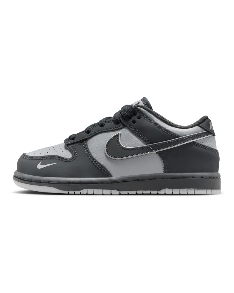 Nike Dunk Low Schuh (jüngere Kinder) - Grau Grau