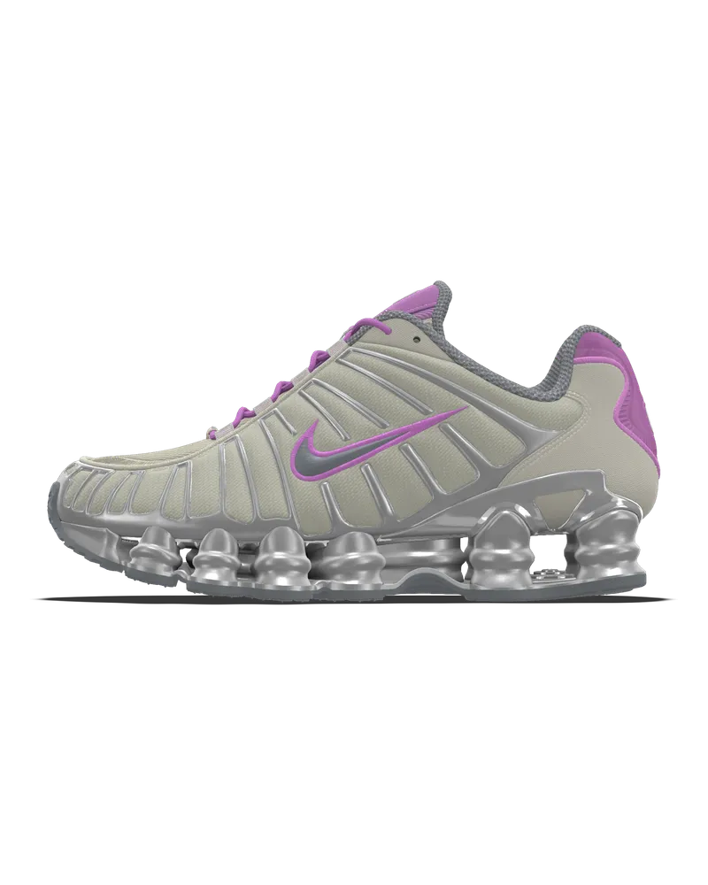 Nike Shox TL By You personalisierbarer Schuh (Damen) - Grau Grau