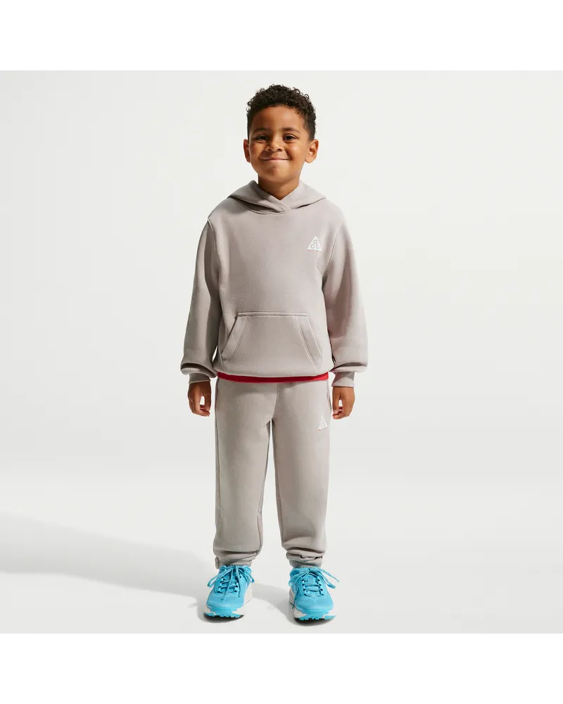 Nike ACG 2-teiliges Fleece-Hoodie-Set (jüngere Kinder) - Grau Grau