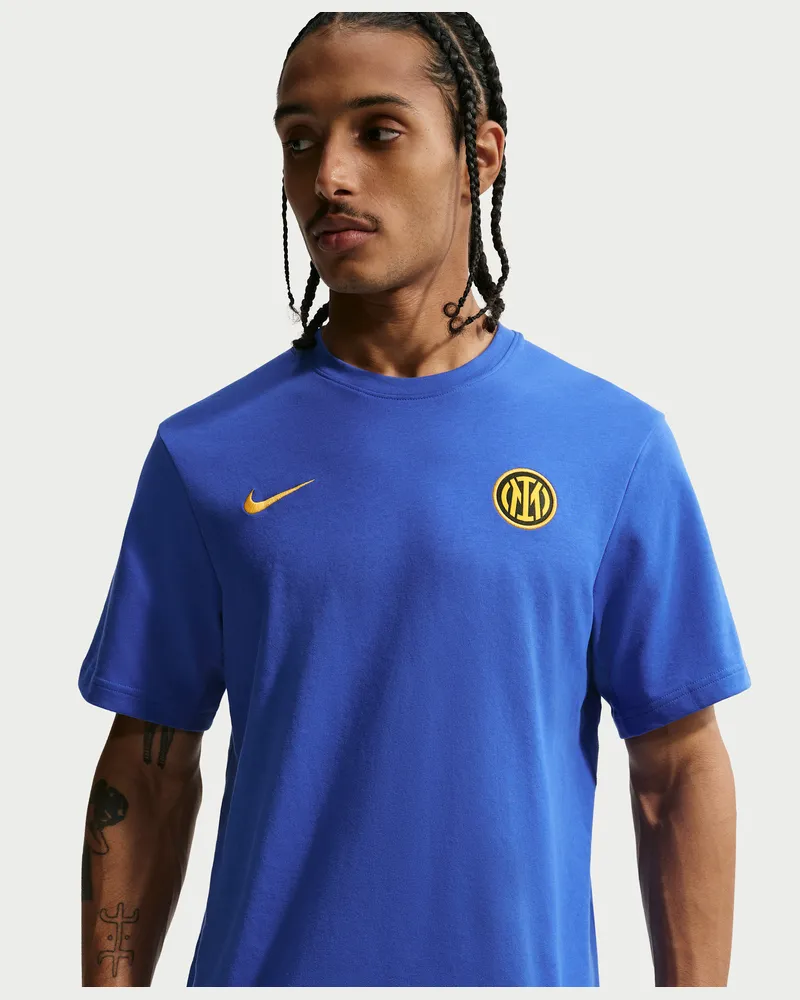 Nike Inter Mailand Primary  Dri-FIT Football T-Shirt (Herren) - Blau Blau