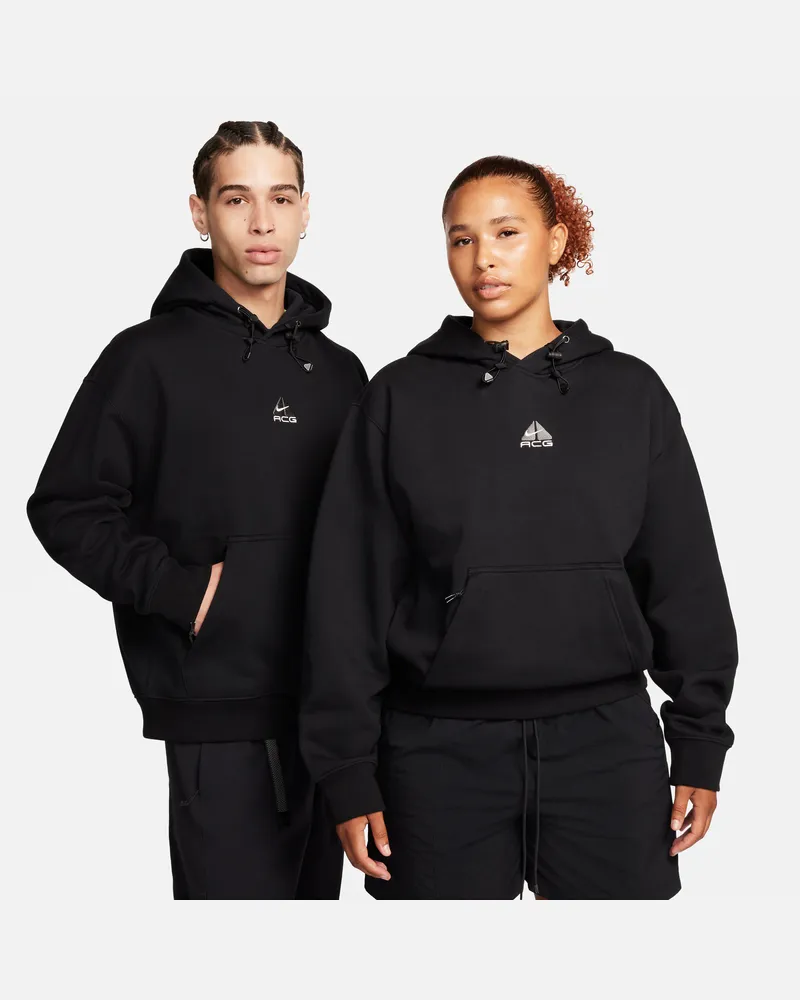 Nike ACG Therma-FIT Fleece-Hoodie - Schwarz Schwarz