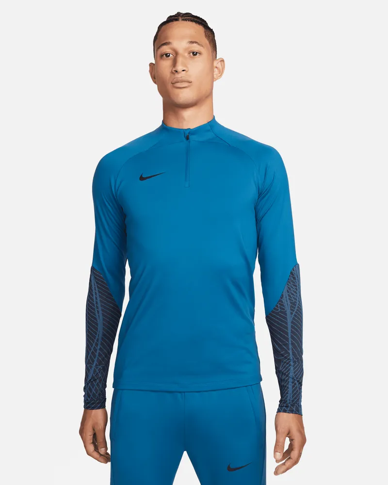Nike Dri-FIT Strike Drill-Fußballoberteil für Herren - Blau Blau