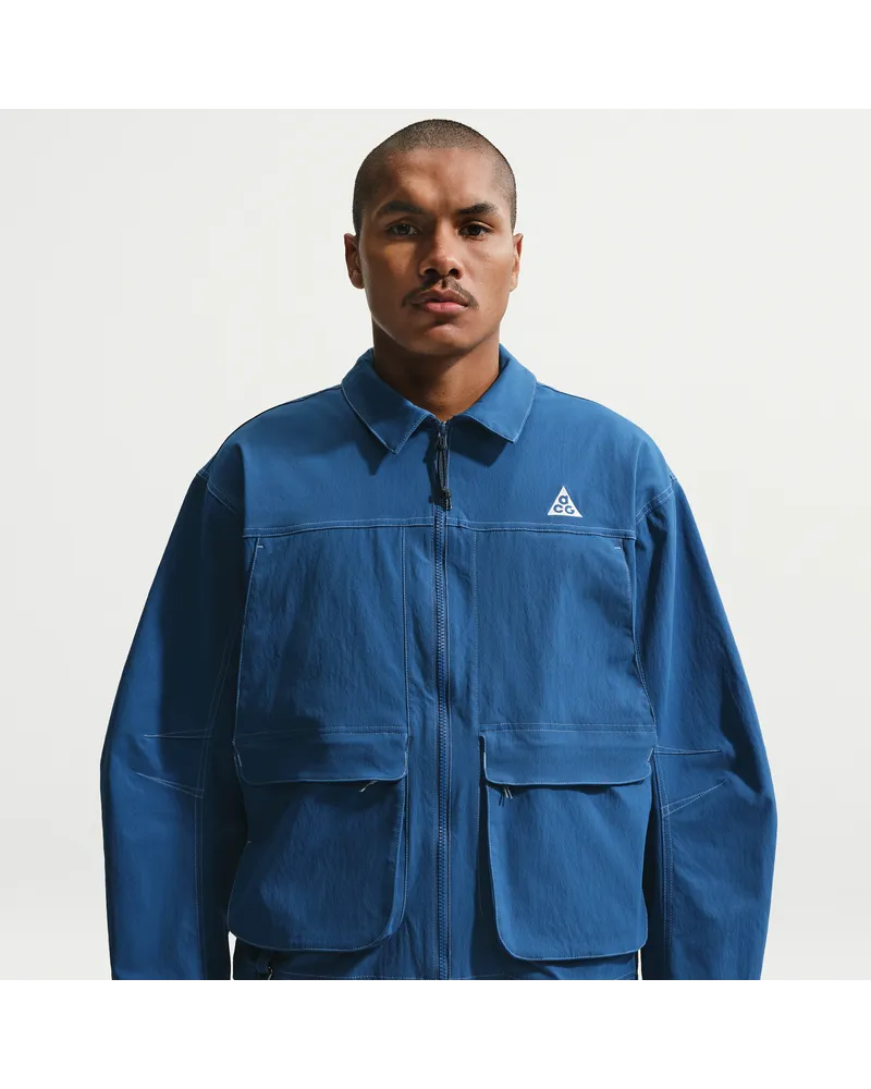 Nike ACG "Smith Summit" UV-Jacke (Herren) - Blau Blau