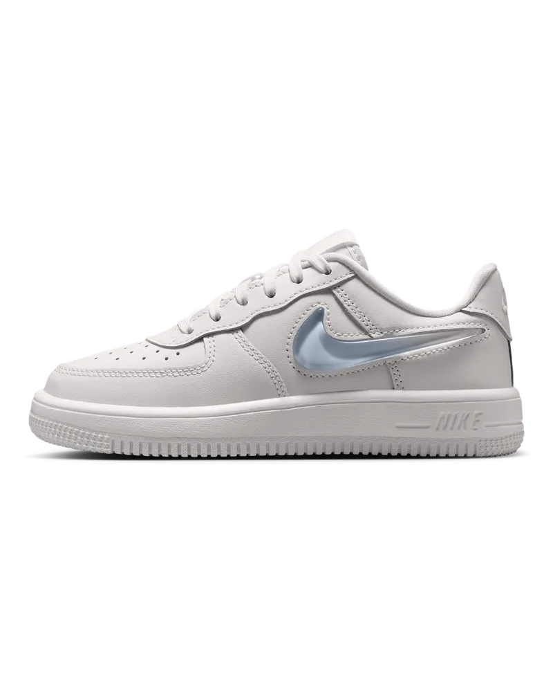 Nike Force 1 Low Schuh (jüngere Kinder) - Weiß Weiß