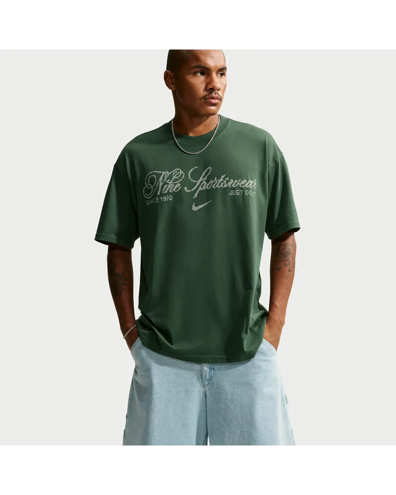 Nike T-Shirt (Herren) - Grün Grün