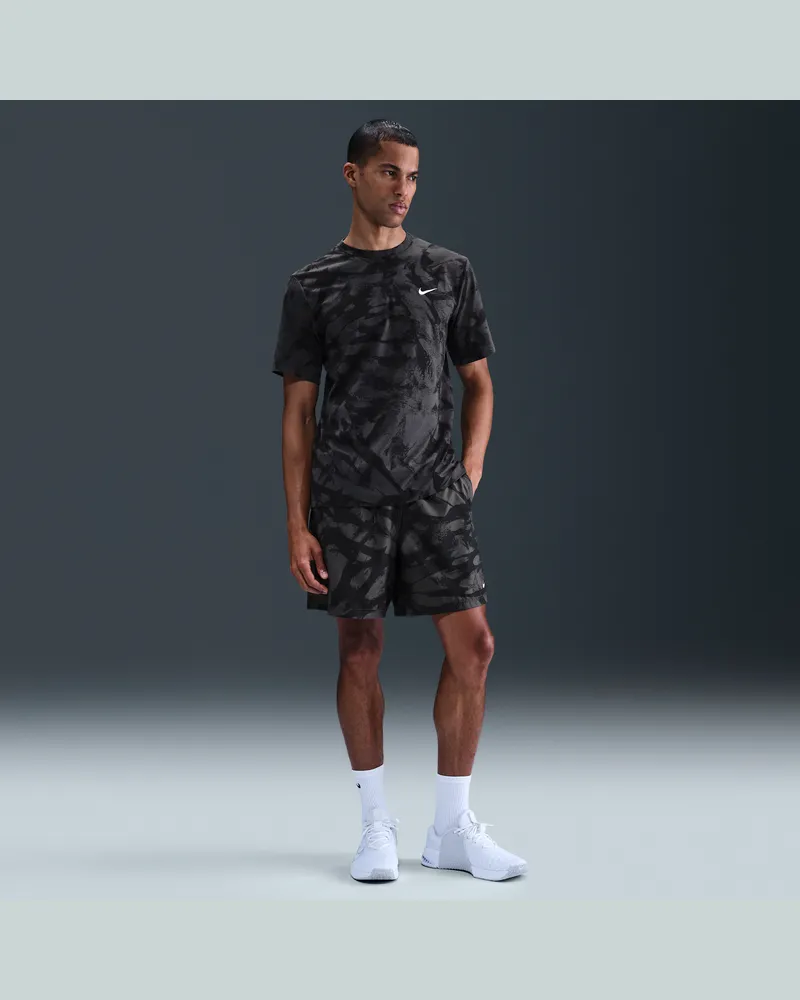 Nike Form vielseitige Dri-FIT Herrenshorts ohne Futter (ca. 18 cm) - Grau Grau