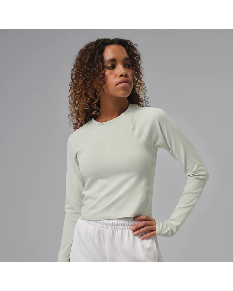 Jordan Sport Flightweight Longsleeve (Damen) - Grau Grau