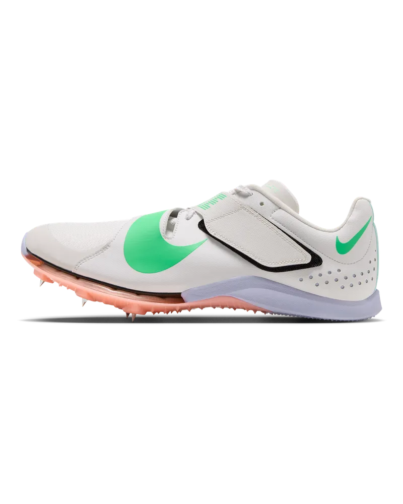 Nike Long Jump Elite Sprung-Spike für Leichtathletik - Weiß Weiß