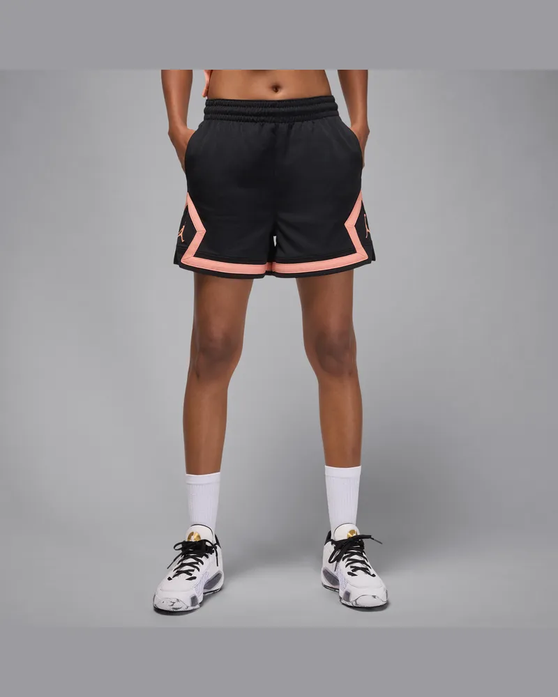 Jordan Sport Diamond Shorts für Damen (ca. 10 cm) - Schwarz Schwarz