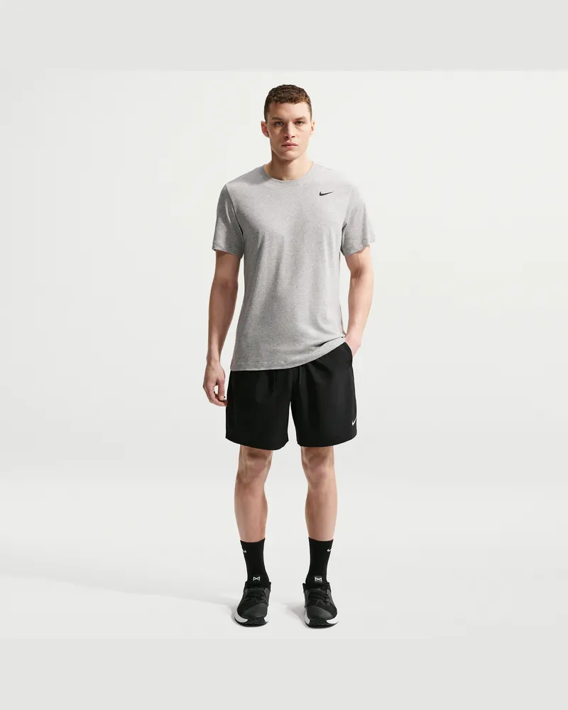 Nike Form vielseitige Dri-FIT Herrenshorts ohne Futter (ca. 18 cm) - Schwarz Schwarz