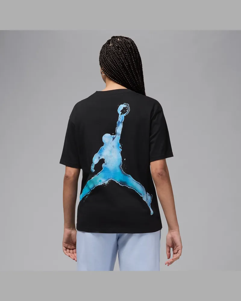 Jordan T-Shirt mit Grafik (Damen) - Schwarz Schwarz