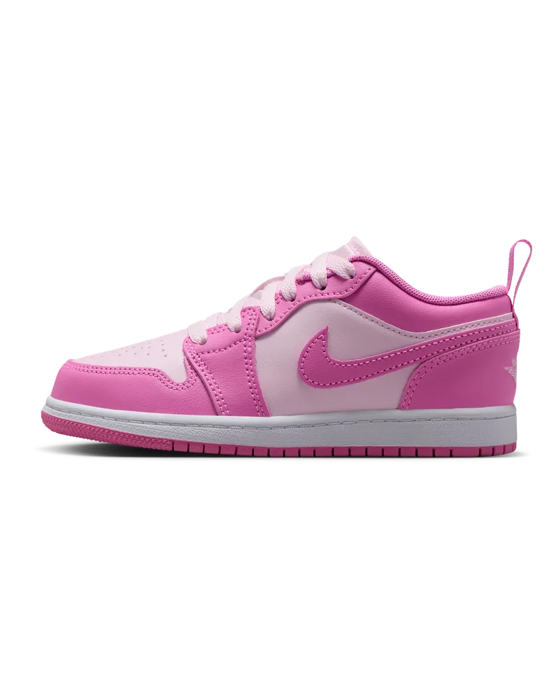 Jordan 1 Low Schuh für jüngere Kinder - Rot Rot