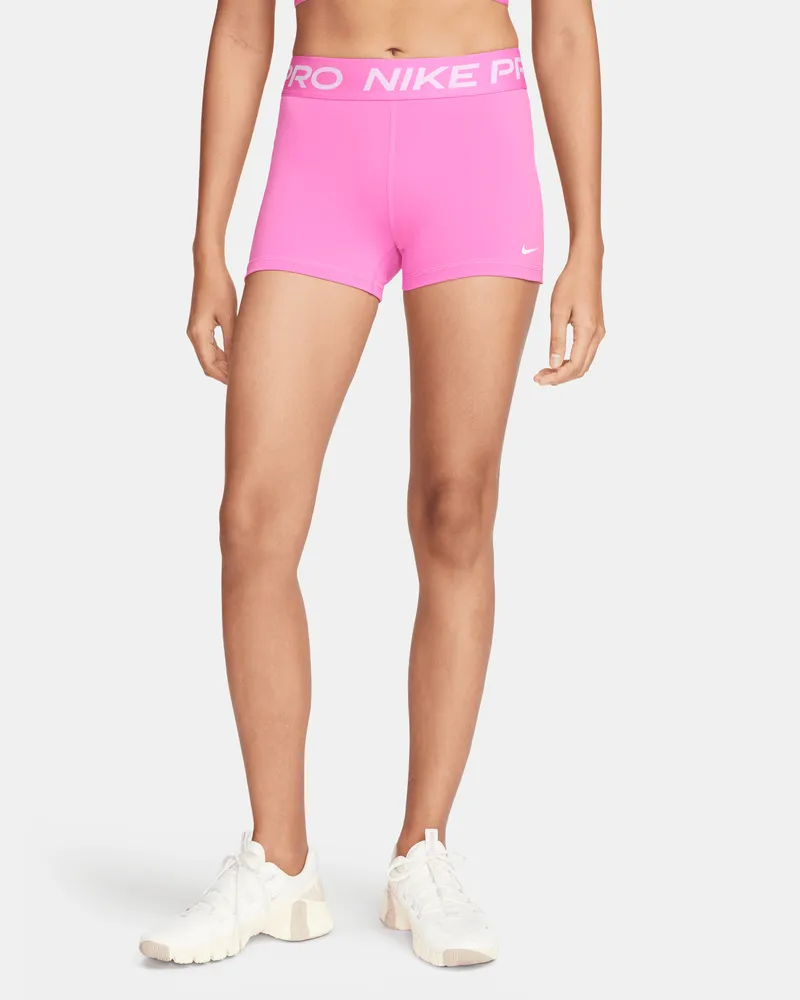 Nike Pro Damenshorts (ca. 8 cm) - Rot Rot