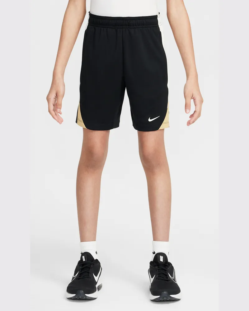 Nike Dri-FIT Strike Fußballshorts für ältere Kinder - Schwarz Schwarz