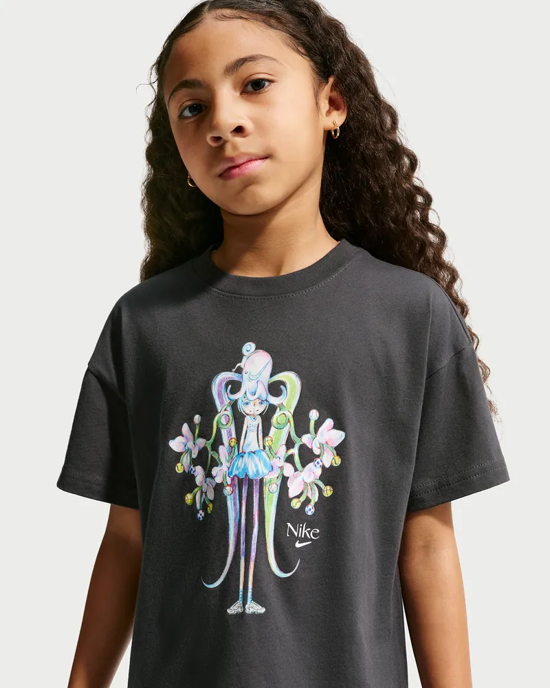 Nike T-Shirt (ältere Kinder, Mädchen) - Grau Grau