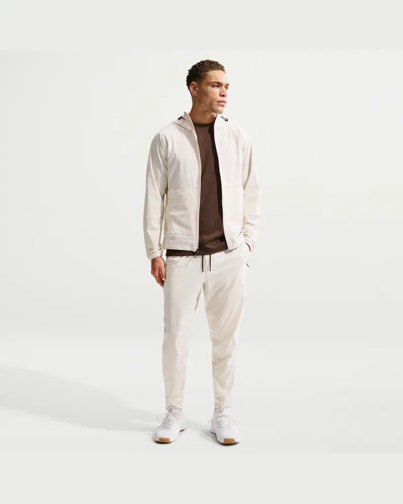 Nike Unlimited vielseitige Dri-FIT Hose mit Reißverschluss am Bündchen für Herren - Braun Braun