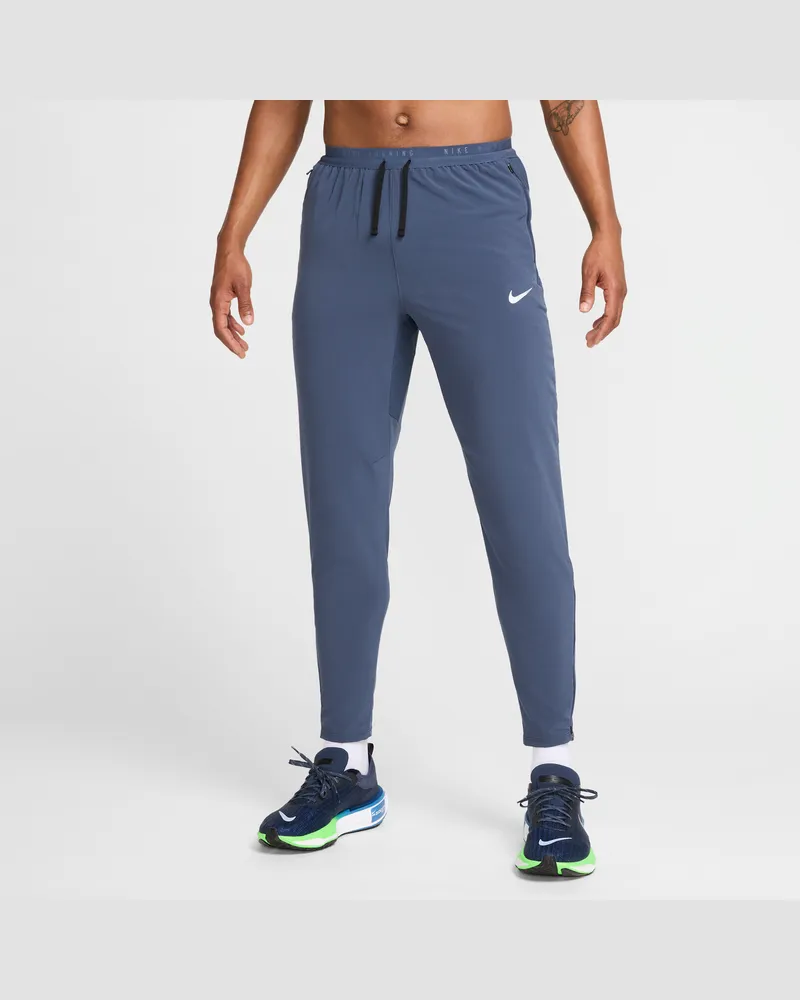 Nike Stride Dri-FIT Laufhose aus Webmaterial (Herren) - Blau Blau