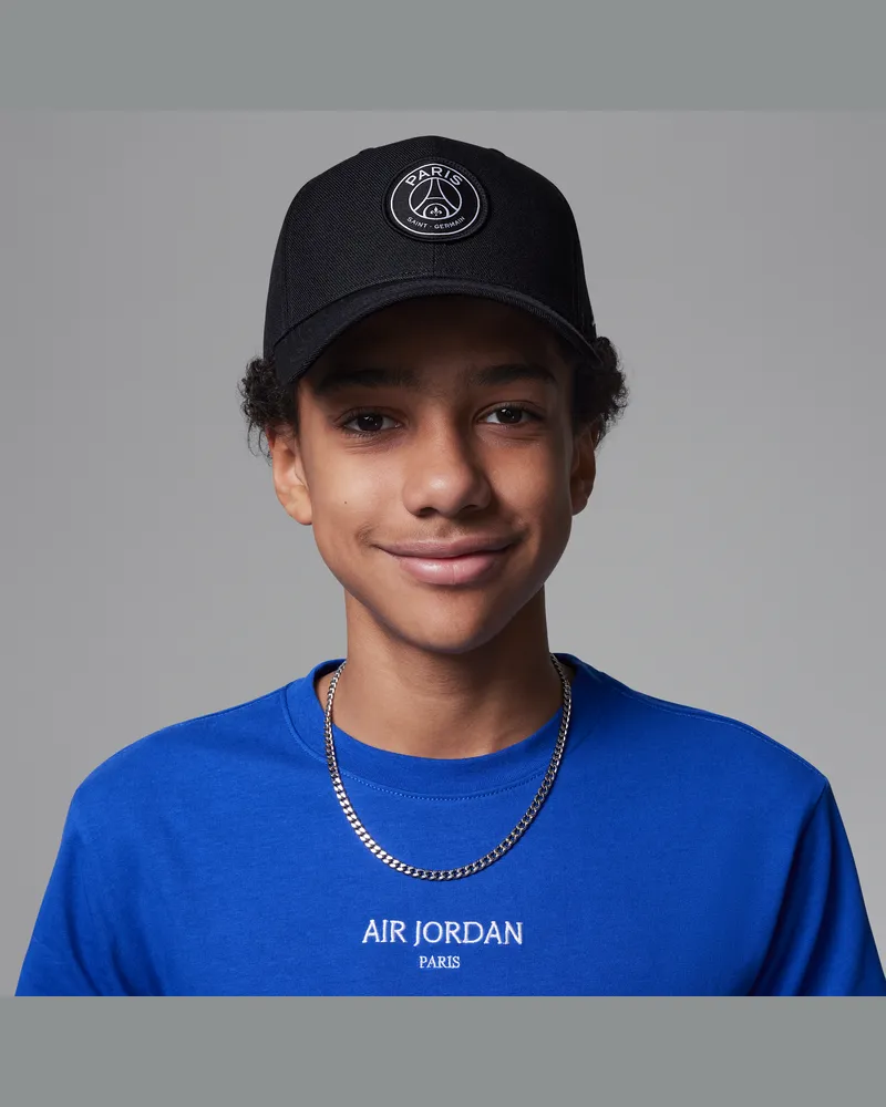 Jordan Paris Saint-Germain Cap (ältere Kinder) - Schwarz Schwarz