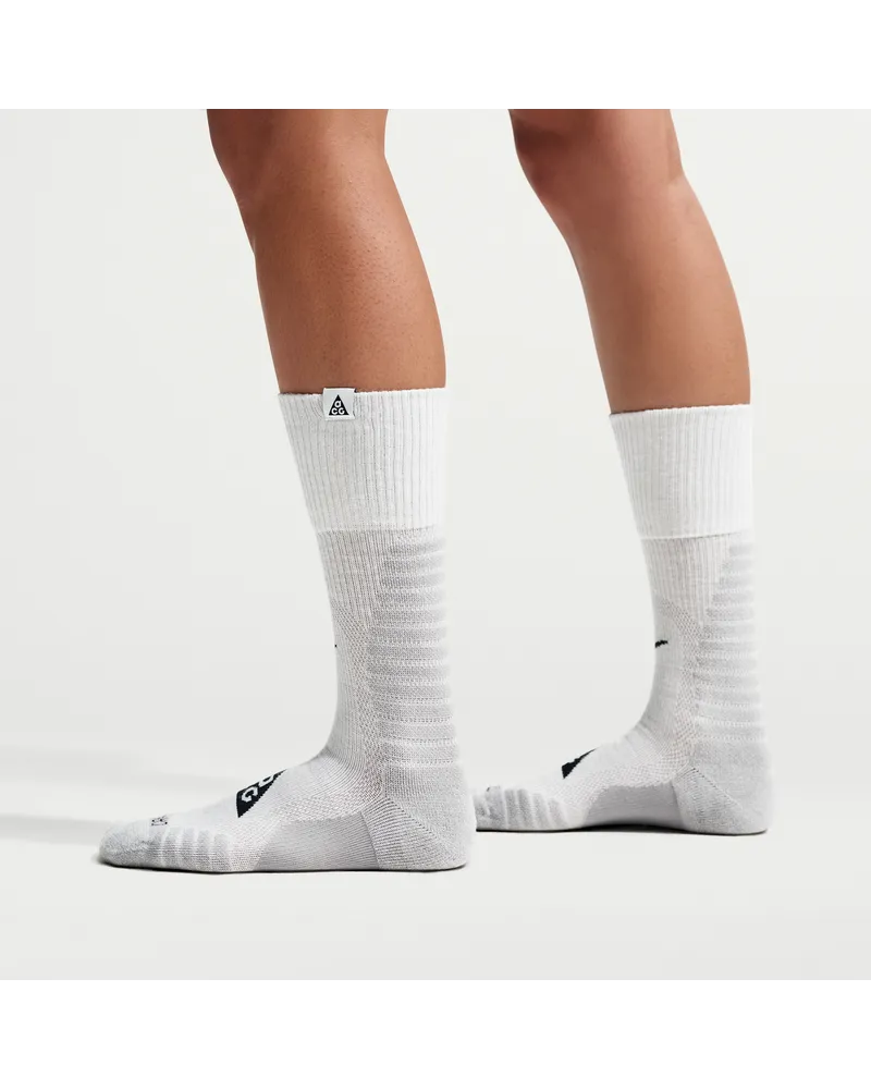 Nike ACG Outdoor gepolsterte Crew-Socken (1 Paar) - Weiß Weiß
